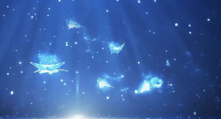 蝶香 配乐舞蹈视频伴奏舞台表演出晚会led大屏幕背景视频